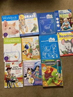 First Grade Learning Workbook Lot 1