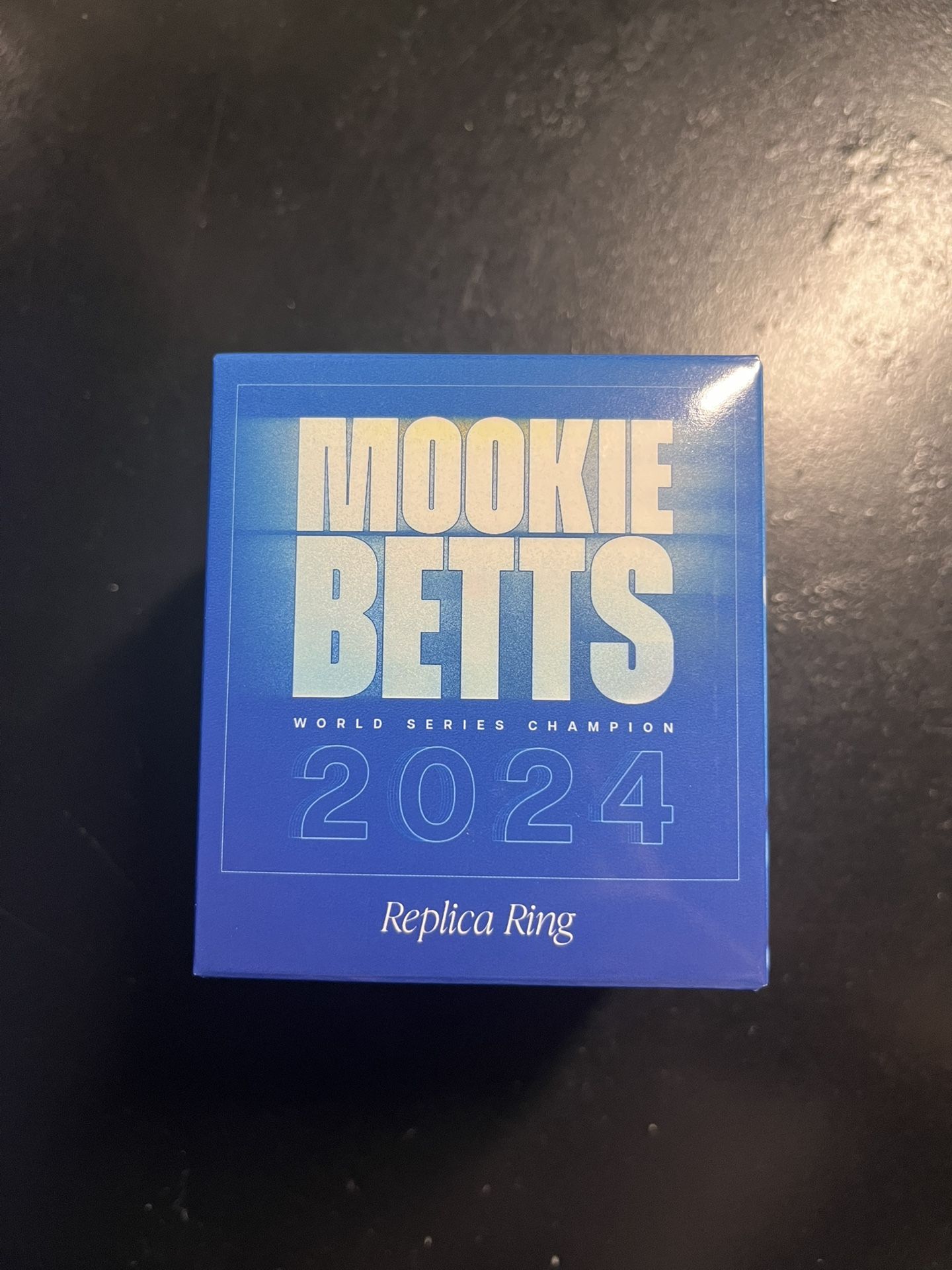 2025 Mookie Betts World Series Ring Giveaway