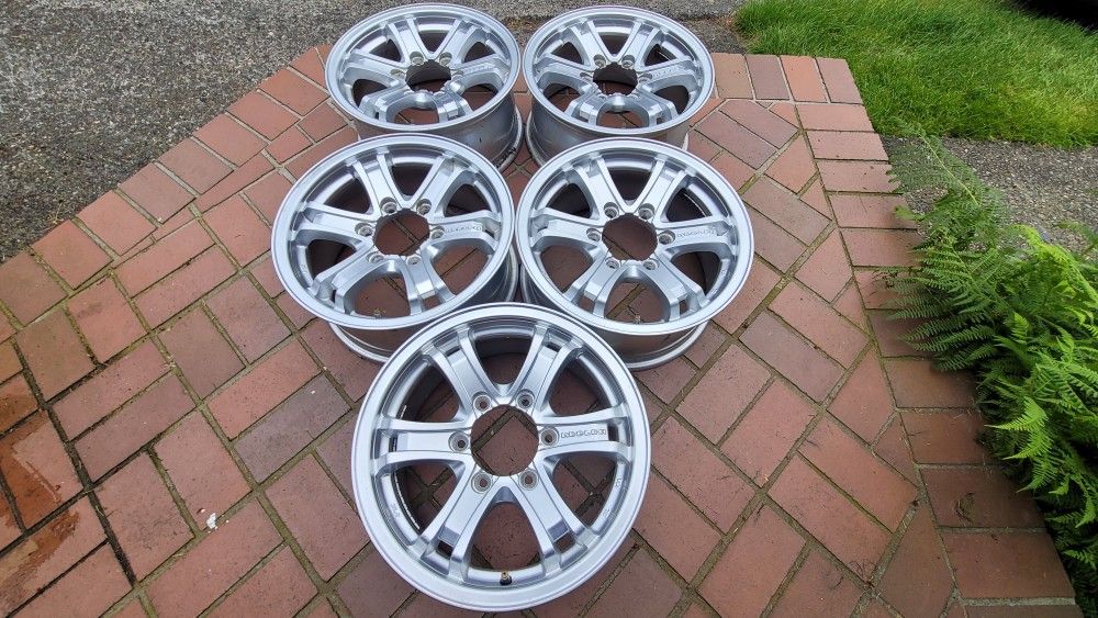 Weds Keeler 16x7.5 +37 6x139.7 JDM Wheels