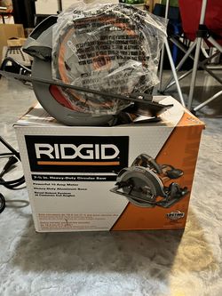 Like New RIDGID 7-1/4" Heavy-Duty Circular Saw