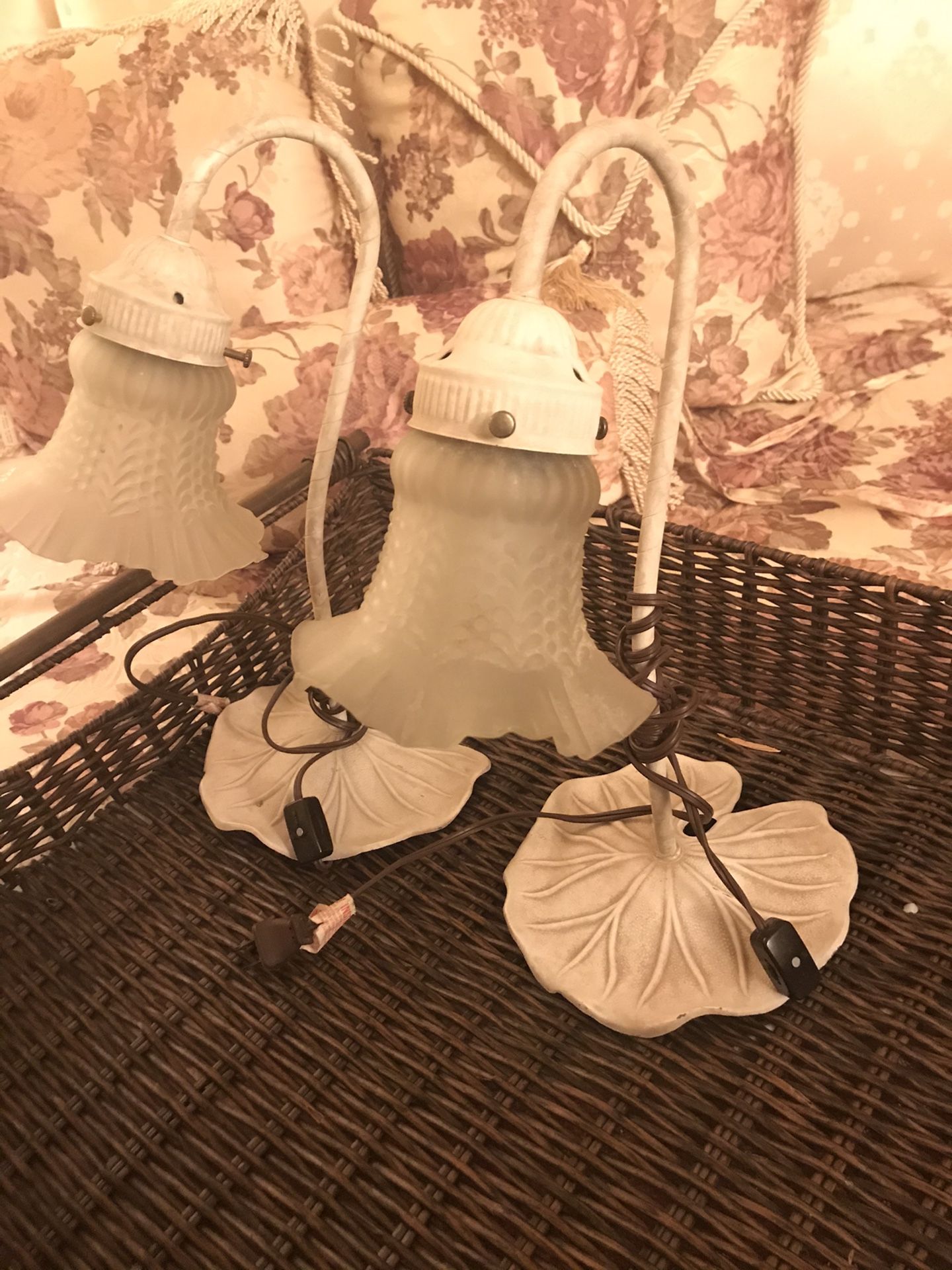 Set of Two Bedside Lamps