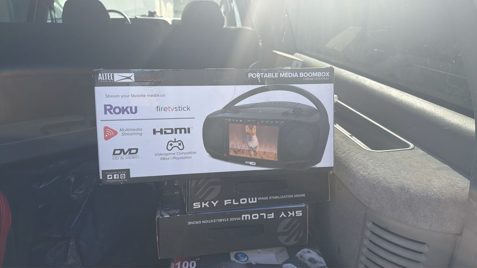 Altec Lansing Portable Media Boombox