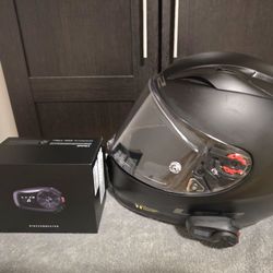 LS2 Helmet And Sena 5S  Bluetooth 