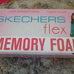 Skechers Flex Memory Foam FLIGHTY - BLACK SHOES NEW 