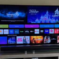 LG 65” C3 OLED + Sonos Arc & Subwoofer – $2,500
