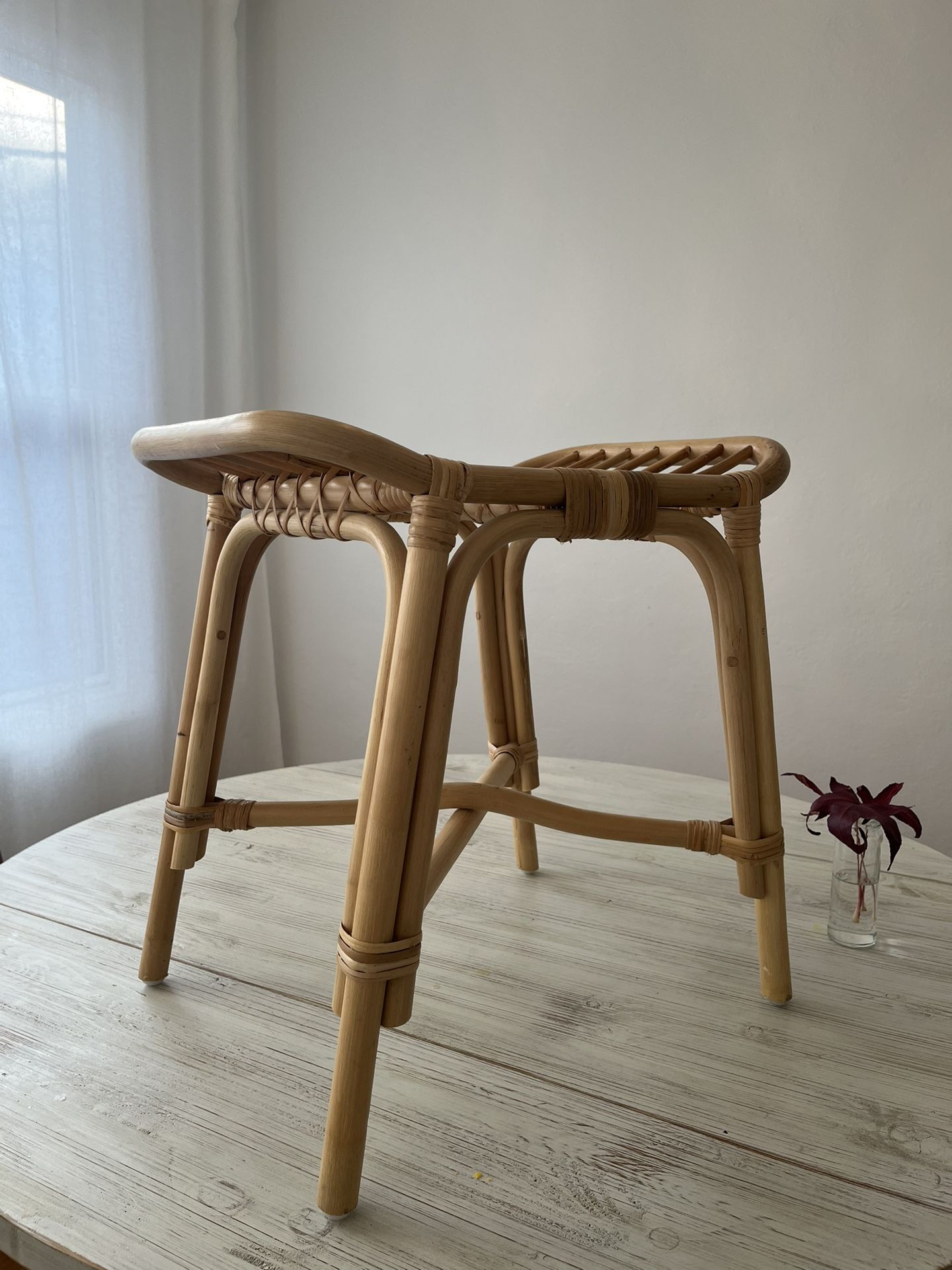 Real Rattan/Wicker Stool