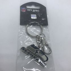 Seattle Seahawks Key Ring New
