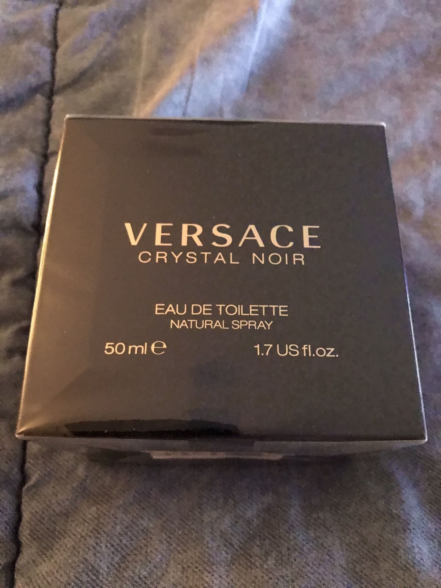 Brand New Versace Crystal Noir Natural Spray