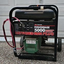 Coleman Powermate Powerbase 5000 Generator with Briggs & Stratton Motor
