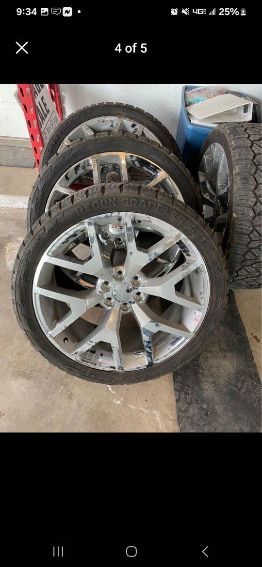 24" Rims And Tires for Sale in Odessa, TX OfferUp