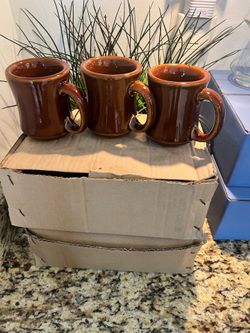 ☕ Set of 12 Ceramic Coffee & Tea Mugs