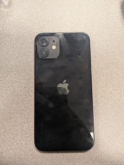 Unlocked iPhone 12 (Black) – Fully Functional, Cracked Front Screen