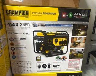 New Champion 4550/3650W Dual Fuel Gas Propane Portable Generator, 201503