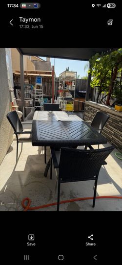 Patio Table Set