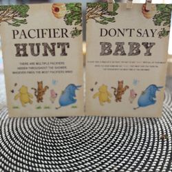 Winnie The Pooh Baby Shower Stuff
