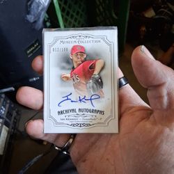 Topps Archival Autographs Card