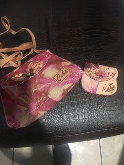 Purse and wallet set from Cuba