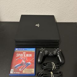 PlayStation 4 PS4 Pro 1TB Spider-Man Bundle