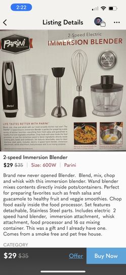 Immersions Blender