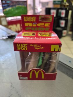 Mcdonals Burger NeeDoh Nice Cube