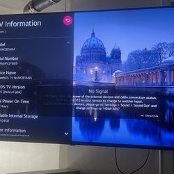 LG Nano cell  4K Smart TV 55 Inch 