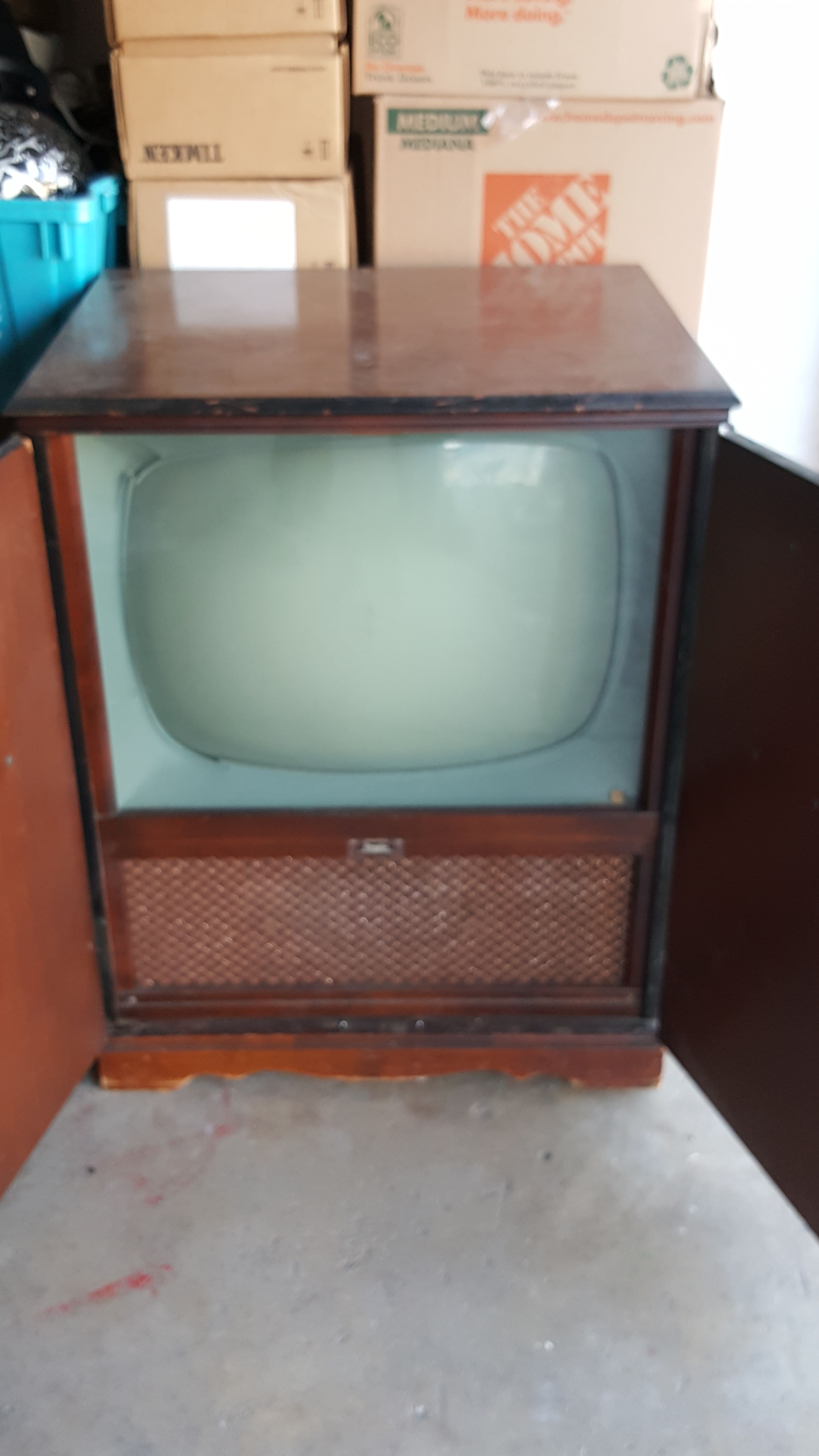 Douglas antique tv