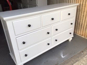 Wood dresser..scratch and dent price