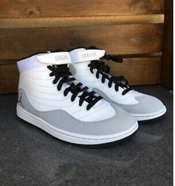 8/8 Nike Jordan KO 23 White/Wolf Grey Basketball Shoes AR4493 101 Size 10.5