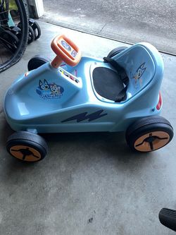 Bluey electric go cart