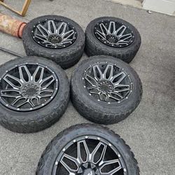 5 Delium Tires & Rims
