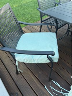 Patio chairs pillows 6pcs