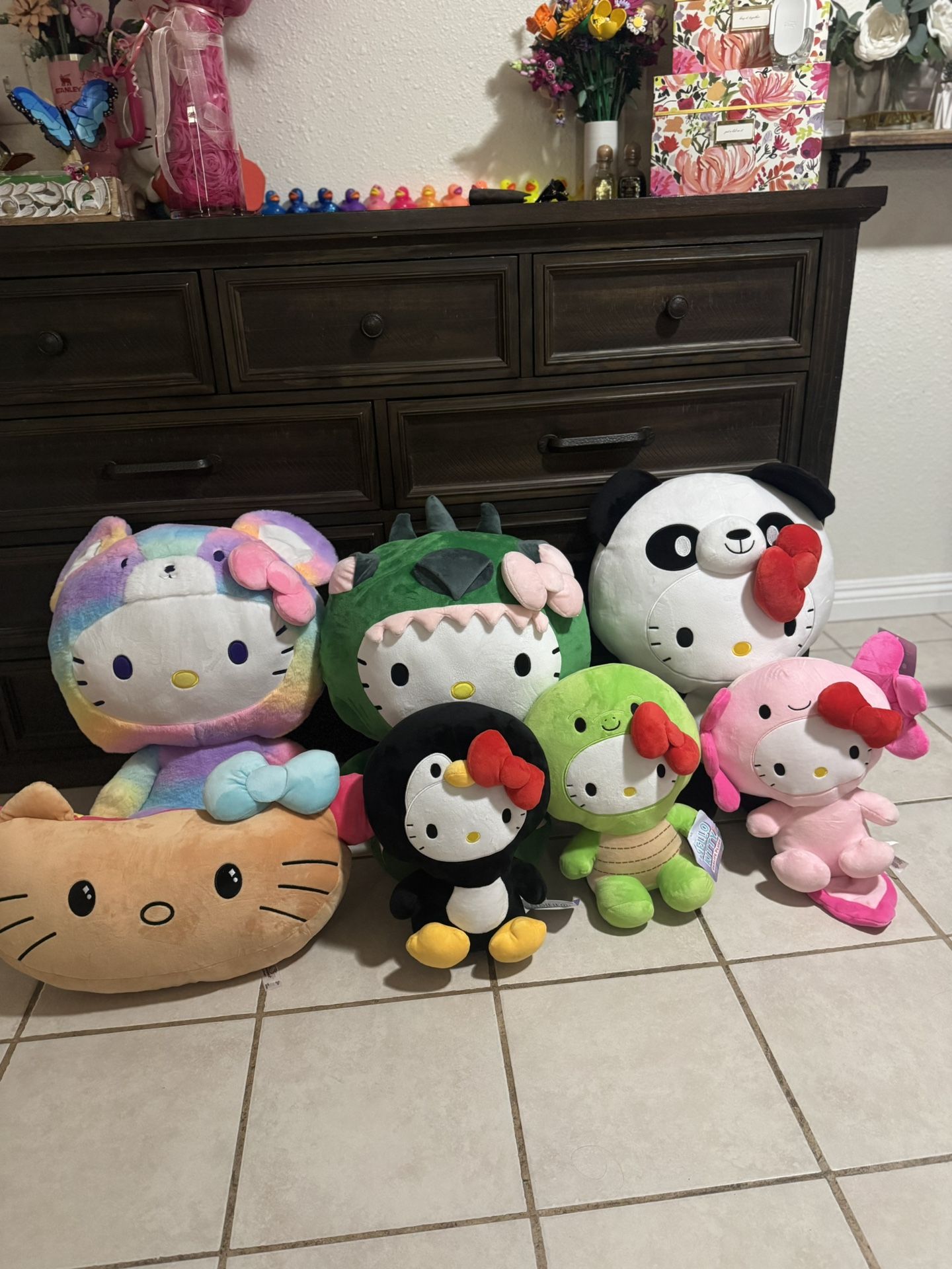 Hello Kitty Plushies