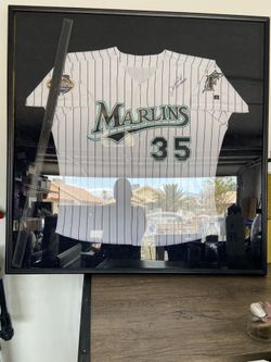 Marlins Signed Jersey/ Dontrell Williams Pitcher