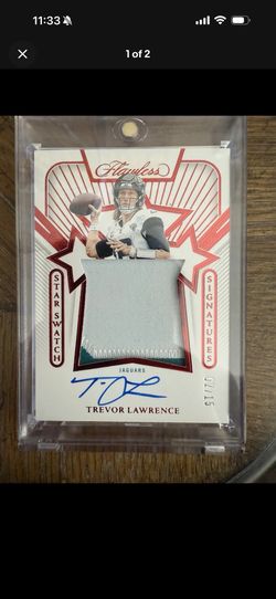 2024 Panini Flawless Trevor Lawrence Starswatch Signature Ruby  02/15