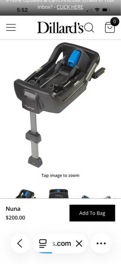 Nuna infant carseat base