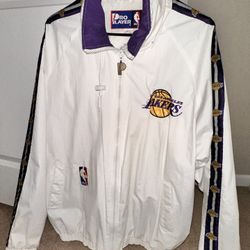 Los Angeles Lakers Windbreaker Jacket - Vintage
