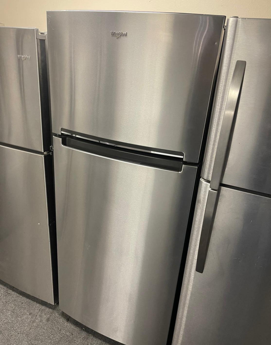 Whirlpool Top Mount Stainless Refrigerator Fridge
