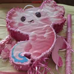 Axolotl Pinata Set- Small
