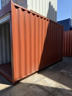 15FT STORAGE CONTAINER w/ ROLL-UP DOOR – HARD TO FIND SIZE!