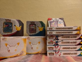 Pokemon 30th Celebration Elite Trainer Box and more