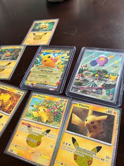 Pokemon 30th anniversary celebration card lot