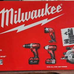 Milwaukee M18 5 Tool Combo