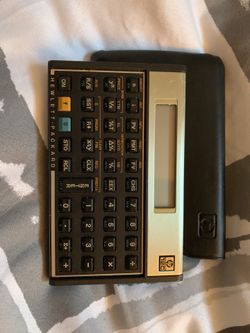 HP 12c financial calculator 