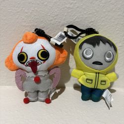 Exclusive Chase Pennywise & Georgie Plush Bag Clips
