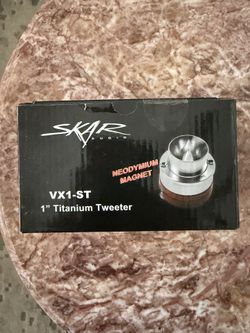 Skar VX1-ST Titanium Bullet Tweeters Pair Super Loud Highs