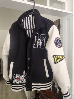 Mickey Mouse Varsity Letterman Jacket