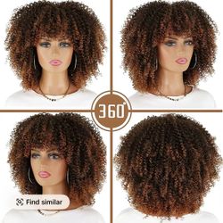 Afro hair curly