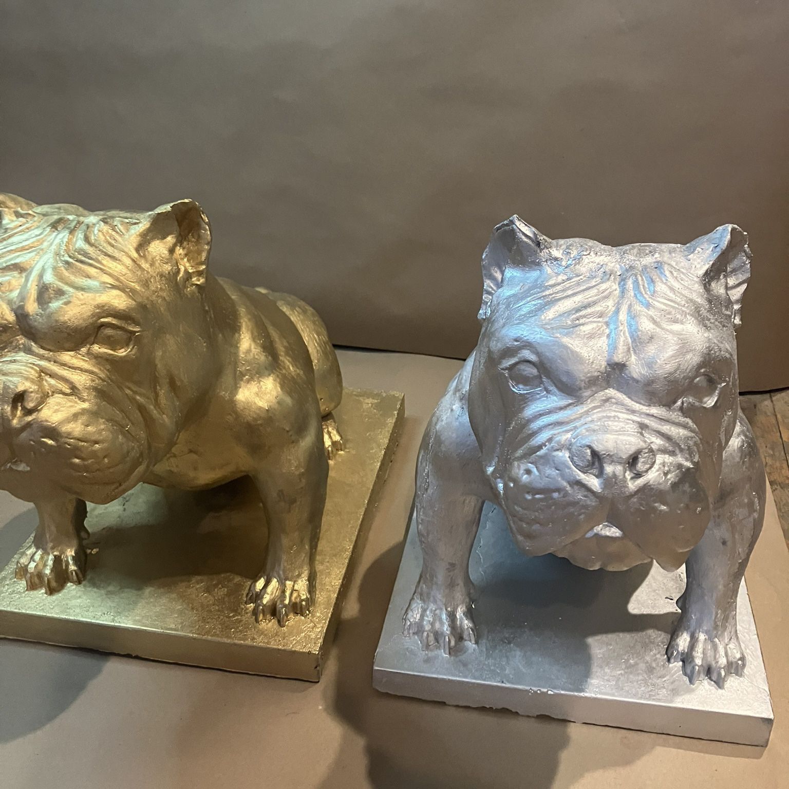 American Bully/pitull Statues 