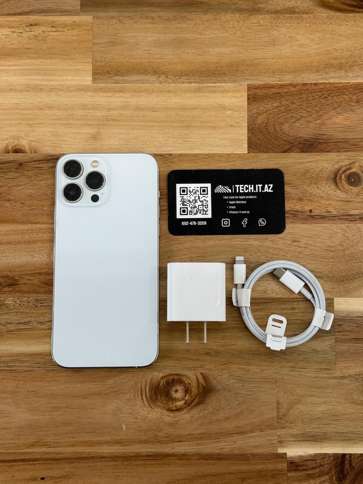 📱 iPhone 13 Pro Max | 256GB | Silver | Unlocked (Any Carrier)