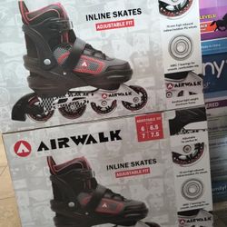 Airwalk Inline Skates Adjustable Fit
